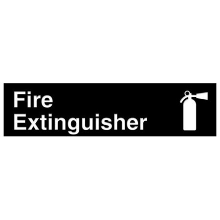 Accuform 12 in W x 3 in H, Engraved Plastic PSG616BK